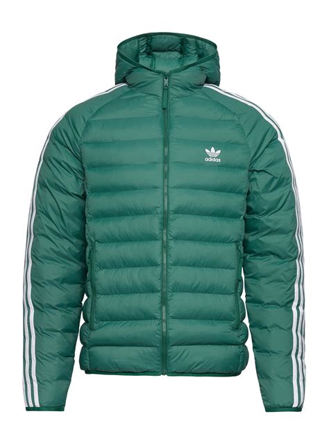 adidas padded jacked zwart dames|adidas Originals PAD HOODED PUFF .